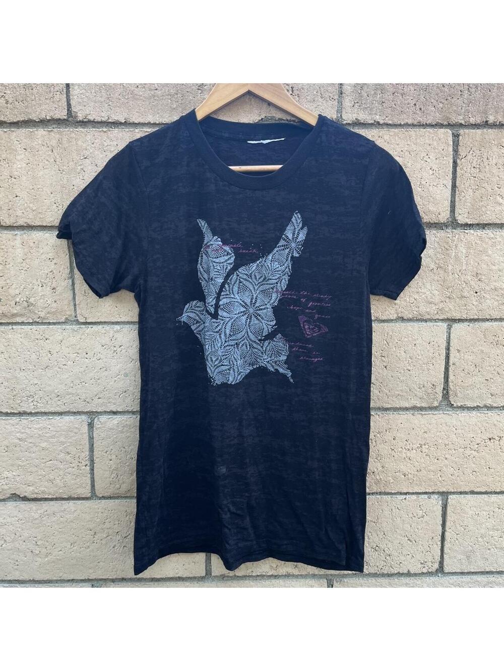 Vintage Roxy surf graphic shirt | size L